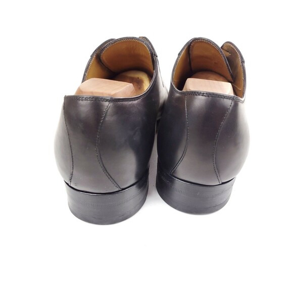 Gucci Hylands Plain Toe Oxford, Black, Size 8 US 9 Made in Italy - Picture 5 of 10